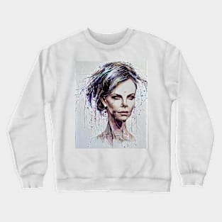 Painterly Charlize Crewneck Sweatshirt